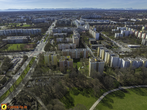 20.03.2024 - Ostpark mit Umgebung in Neuperlach un dBer am Laim